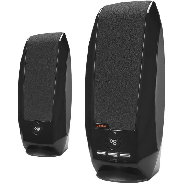 Logitech S-150 2.0 Speaker System - 1.20 W RMS - Black - Image 3