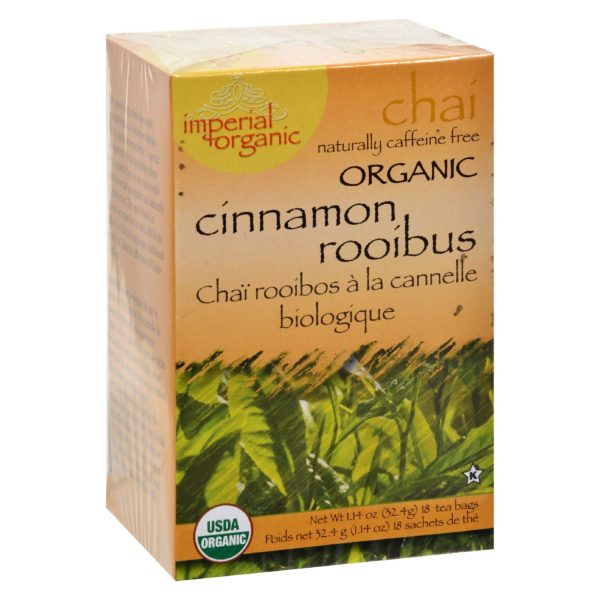 Uncle Lee's Imperial Organic Cinnamon Rooibus Chai Tea - 18 Tea Bags - Image 2