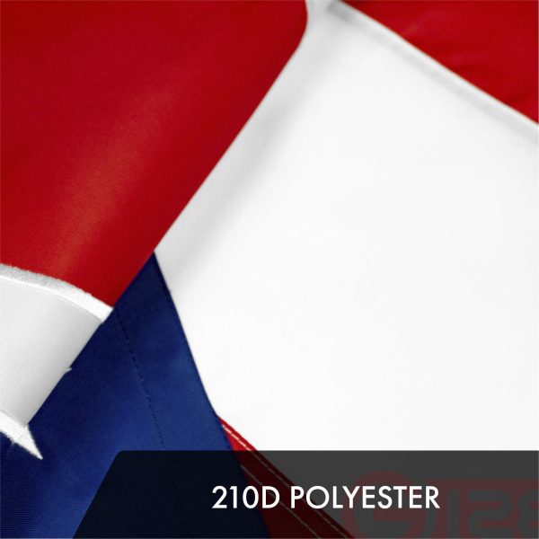Ohio State Flag 300D Embroidered Polyester 3x5 Ft - Image 4