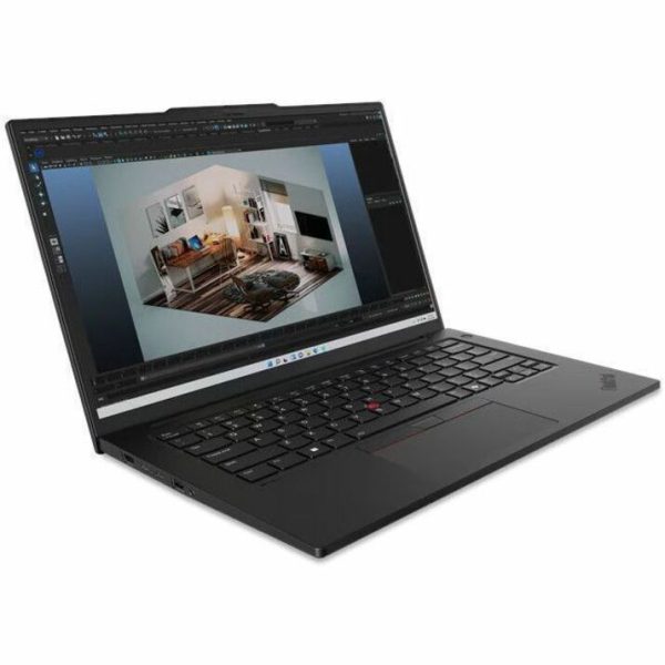 Lenovo ThinkPad P14s Gen 5 21G2001SUS 14.5" Mobile Workstation - WUXGA - Intel Core Ultra 7 155H - 32 GB - 512 GB SSD - English Keyboard - Black - Image 2