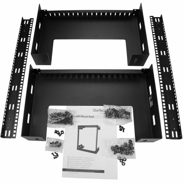 StarTech.com 2-Post 12U Heavy-Duty Wall-Mount Network Rack, 19" Open Frame Server Rack for Computer Equipment, Wall Mount Data Rack~ - Image 5