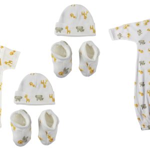 Unisex Newborn Baby 7 Pc  Sets Nc_0693