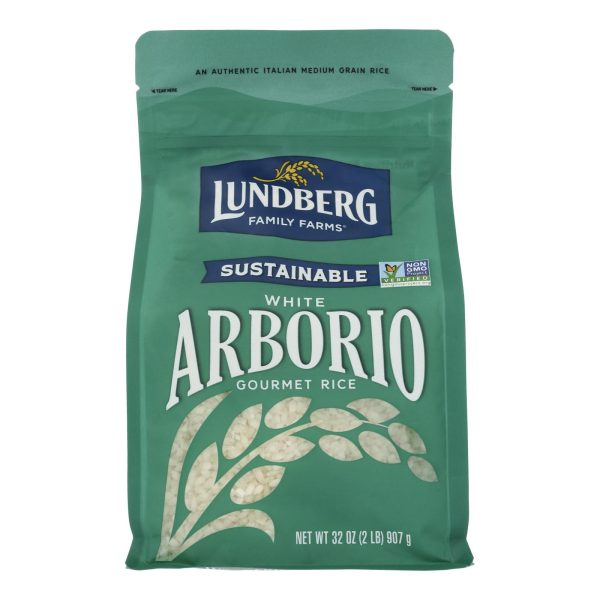 Lundberg Family Farms White Arborio Rice - Case of 6 - 2 lb.