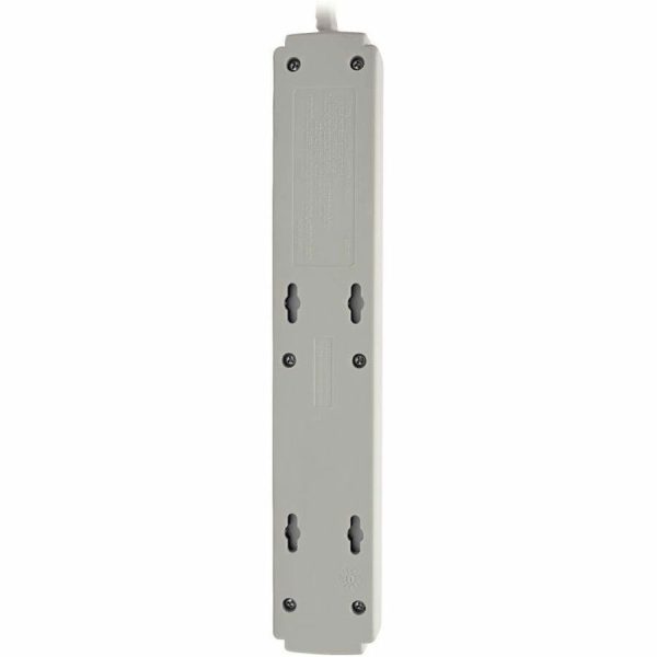 Eaton Tripp Lite Series Protect It! 6-Outlet Surge Protector, 15 ft. Cord, 790 Joules, Diagnostic LED, Light Gray Housing - Image 2