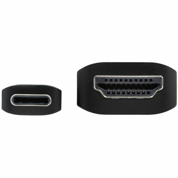 Eaton Tripp Lite Series USB-C to HDMI Adapter Cable (M/M), 4K, 4:4:4, Thunderbolt 3 Compatible, Black, 6 ft. (1.8 m) - Image 3