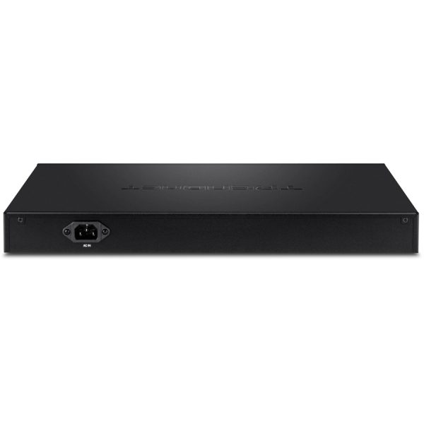 TRENDnet 52-Port Web Smart PoE+ Switch; 48 x Gigabit PoE+ Ports; 4 x Shared Gigabit Ports (RJ-45 or SFP); VLAN; QoS; LACP; IPv6 Support; 740W PoE Power Budget; Lifetime Protection; TPE-5048WS - Image 6