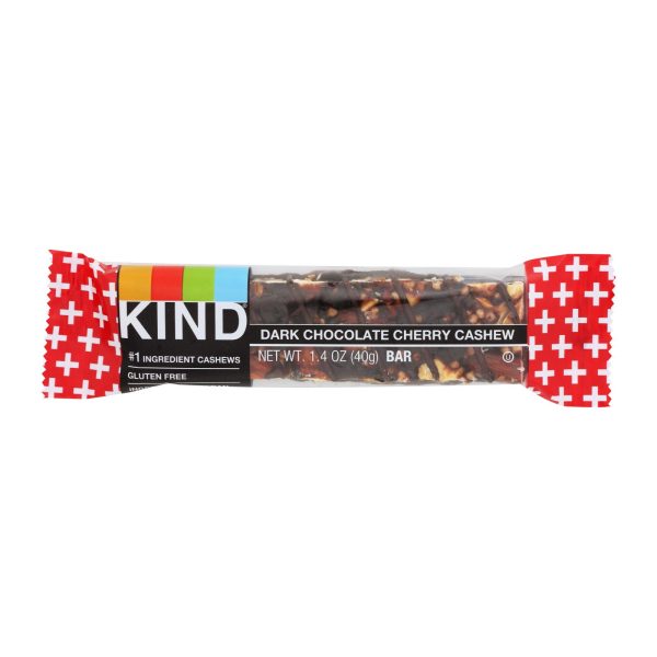 Kind - Bar Dark Chocolate Cherry Cashew - Case of 12 - 1.4 ounces - Image 2