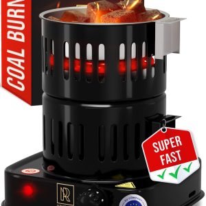 Premium Hookah Coal Burner   Black Burner for Hookah 800W – FIRE Tower