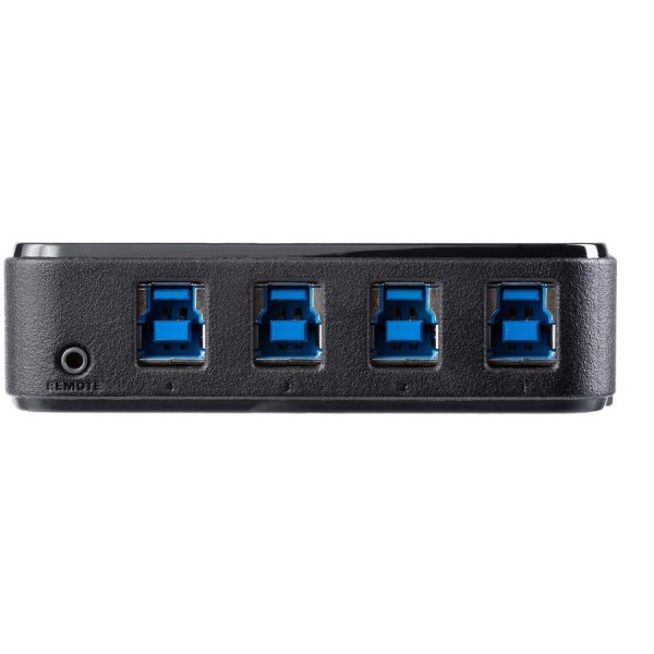 StarTech.com 4X4 USB 3.0 Peripheral Sharing Switch - USB Switch for Mac / Windows / Linux - 4 Port USB 3.0 Switch - USB A/B Switch - Image 4