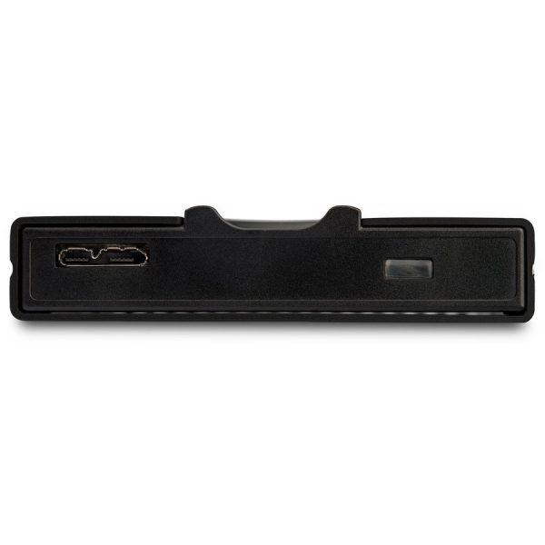 StarTech.com Biometric Enclosure - 256-bit AES Encrypted USB 3.0 External Hard Drive Enclosure 2.5" SATA HDD/SSD - Fingerprint & Password - Image 2
