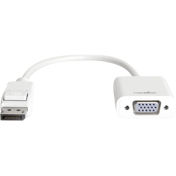 Rocstor DisplayPort to VGA Video Adapter Converter - Cable Length: 5.9" - Image 2