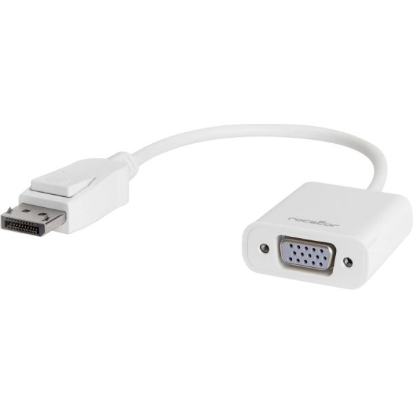 Rocstor DisplayPort to VGA Video Adapter Converter - Cable Length: 5.9" - Image 3