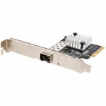 StarTech.com 10G PCIe SFP+ Card, Single SFP+ Port Network Adapter, Open SFP+ for MSA-Compliant Modules/Cables, 10 Gigabit PCIe NIC Card