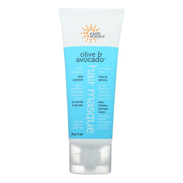 Earth Science Deep Conditioning Masque for Hair - 2 fl oz - Image 2