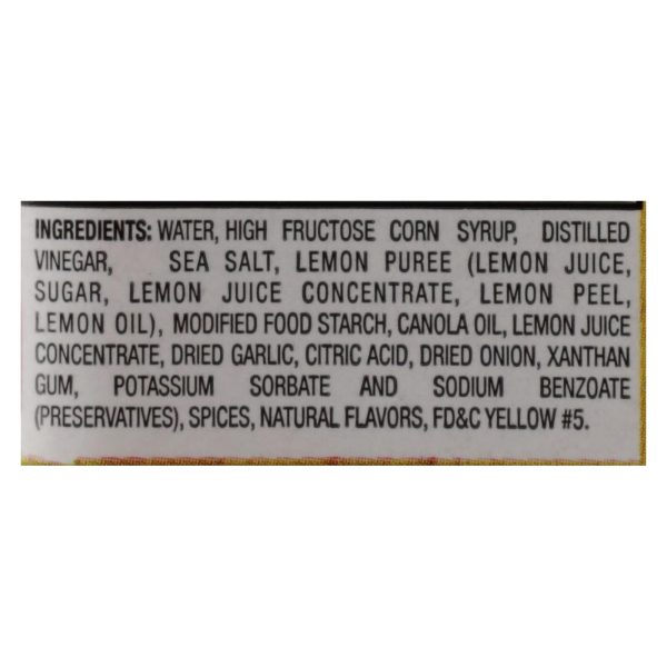 World Harbor Lemon Pepper and Garlic Seafood and Poultry Sauce and Marinade - Case of 6 - 16 Fl oz.