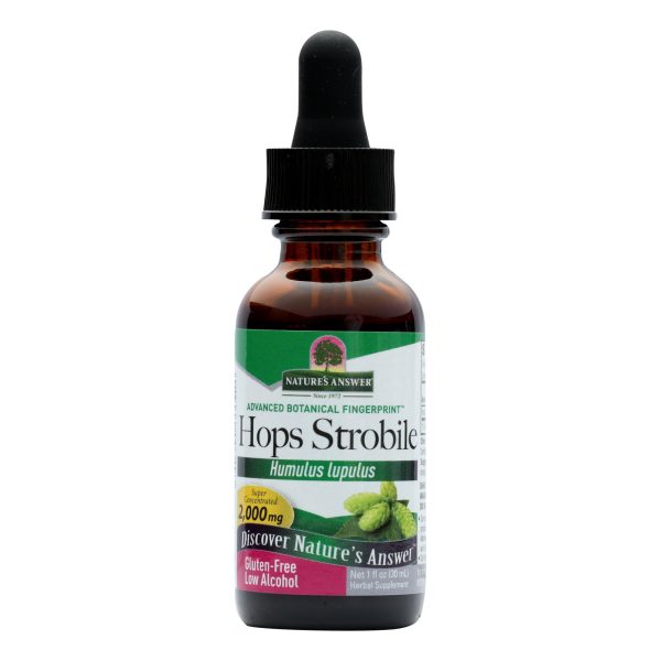 Nature's Answer - Hops Strobile Extract - 1 fl oz - Image 3