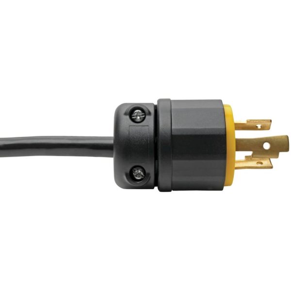 Eaton Tripp Lite Series Computer Power Cord, NEMA L6-20P to C13 - Heavy-Duty, 15A, 250V, 14 AWG, 6 ft. (1.83 m), Black - Image 3