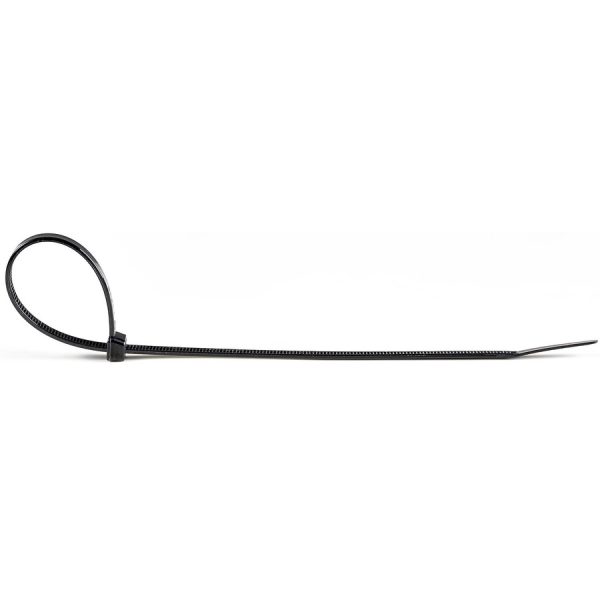 StarTech.com 10"(25cm) Cable Ties, 2-5/8"(68mm) Dia, 50lb(22kg) Tensile Strength, Nylon Self Locking Ties, UL Listed, 1000 Pack, Black - Image 3