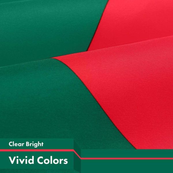 G128 10 Pack: Bangladesh Bangladeshi Flag | 3x5 Ft | LiteWeave Pro Series Printed 150D Polyester | Country Flag, Vibrant Colors, Brass Grommets, Thicker and More Durable Than 100D 75D Polyester - Image 3
