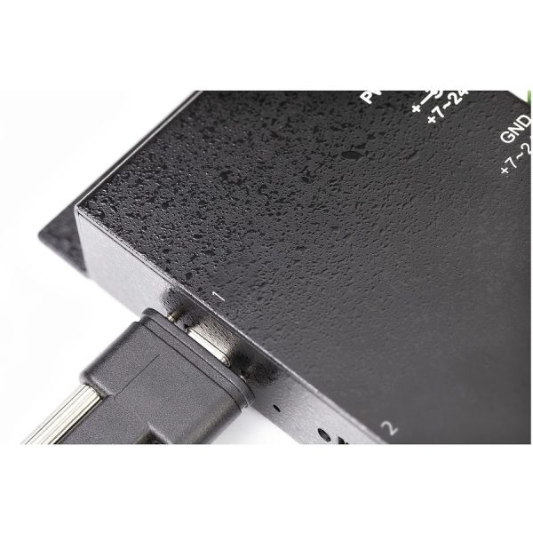 StarTech.com 4 Port USB C Hub 10Gbps, Metal Industrial USB-C Hub, 2x USB-C & 2x USB-A, ESD Surge Protection, Self-Powered USB Type-C Hub - Image 2