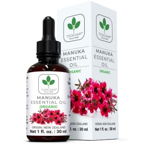 100% Pure Manuka Oil from New Zealand | Therapeutic Grade Essential Oil for Wound Care Skin Soothing Nail & Scalp Health | Organic Undiluted Cold Pressed Manuka for Face Hair & Body