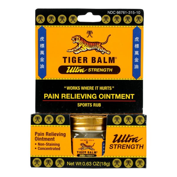 Tiger Balm Ultra Strength Pain Relieving Ointment - 0.63 oz - Image 3