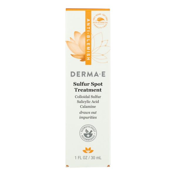 Derma E - Sulfur Spot Treatment - 1 Each-1 FZ