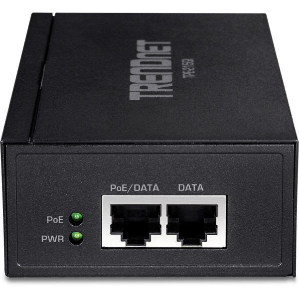 TRENDnet 2.5G PoE+ Injector, TPE-215GI, PoE (15.4W) or PoE+ (30W), Converts a non-PoE Port to a PoE+ 2.5G Port, 2.5GBASE-T Compliant, Integrated Power Supply, Network a PoE device up to 100m (328 ft.) - Image 8
