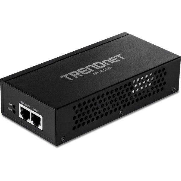TRENDnet 2.5G PoE+ Injector, TPE-215GI, PoE (15.4W) or PoE+ (30W), Converts a non-PoE Port to a PoE+ 2.5G Port, 2.5GBASE-T Compliant, Integrated Power Supply, Network a PoE device up to 100m (328 ft.) - Image 10