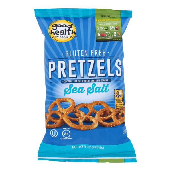 Good Health Pretzels - Sea Salt - Case of 12 - 8 oz - Image 3