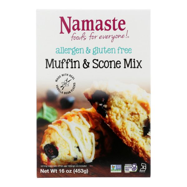 Namaste Foods Gluten Free Muffin - Mix - Case of 6 - 16 oz. - Image 3
