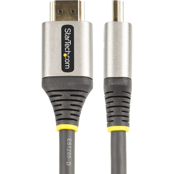StarTech.com 20in (0.5m) Premium Certified HDMI 2.0 Cable, High-Speed Ultra HD 4K 60Hz HDMI with Ethernet, HDR10, UHD HDMI Monitor Cord - Image 2