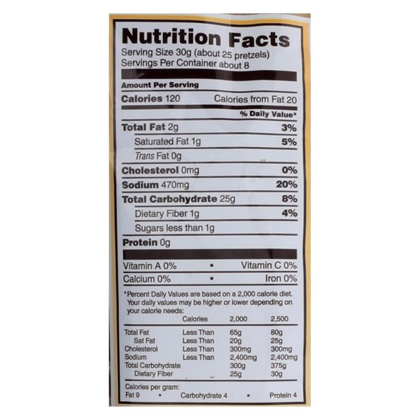 Snyder's of Hanover Mini Pretzels - Gluten Free - Case of 12 - 8 oz. - Image 3