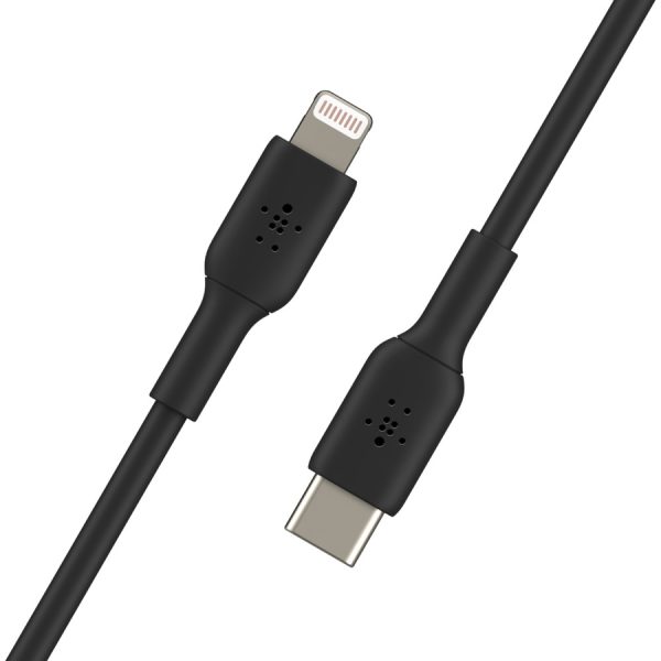 Belkin BoostCharge USB-C to Lightning Cable (1 meter / 3.3 foot, Black) - Image 3