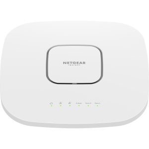 Netgear Business WAX630 Tri Band IEEE 802.11 a/b/g/n/ac/ax/i 6 Gbit/s Wireless Access Point - Indoor