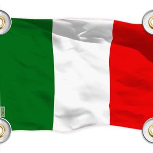 G128 Italy Italian Flag | 3x5 Ft | LiteWeave Pro Series Printed 150D Polyester, 4 Corner Brass Grommets | Country Flag, Vibrant Colors, Perfect For Balcony, More Durable Than 100D 75D Polyester