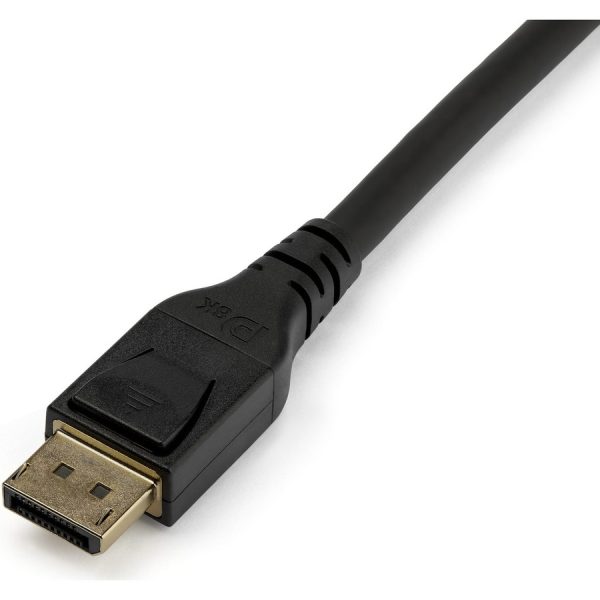 StarTech.com 3 m VESA Certified DisplayPort 1.4 Cable - 8K 60Hz HBR3 HDR - 10 ft Super UHD 4K 120Hz - DP to DP Video Monitor Cord M/M - Image 2