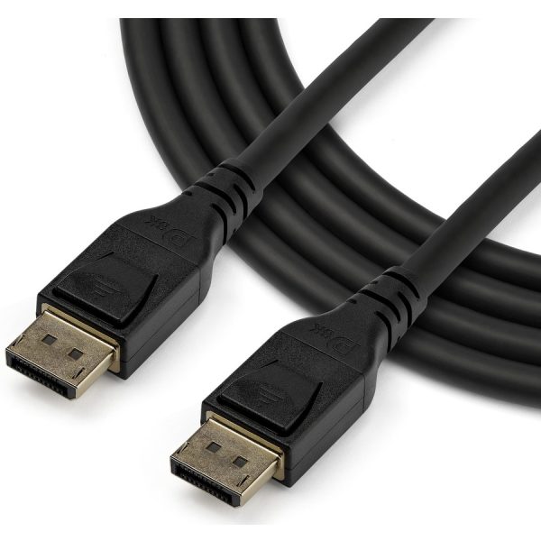StarTech.com 3 m VESA Certified DisplayPort 1.4 Cable - 8K 60Hz HBR3 HDR - 10 ft Super UHD 4K 120Hz - DP to DP Video Monitor Cord M/M - Image 3