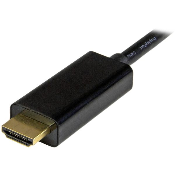 StarTech.com 3ft (1m) Mini DisplayPort to HDMI Cable, 4K 30Hz Video, Mini DP to HDMI Adapter/Converter Cable, mDP to HDMI Monitor/Display - Image 4