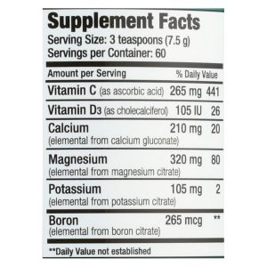 Natural Vitality Natural Calm Plus Calcium Raspberry-Lemon - 16 oz