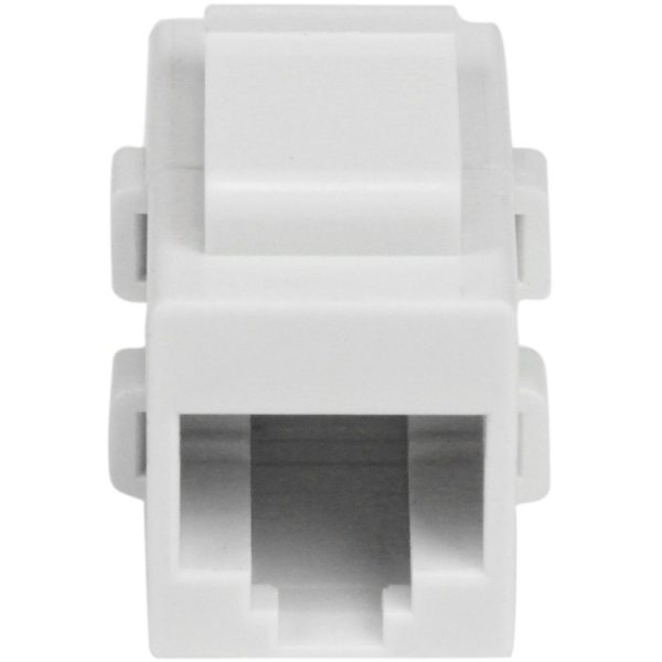 StarTech.com White Cat 6 RJ45 Keystone Jack Network Coupler - F/F - Image 2