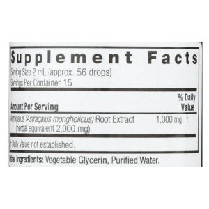 Nature's Answer - Astragalus Root Alcohol Free - 1 fl oz