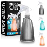 3Pcs Plastic Spray Bottle for Hair Spray   17 Oz Cleaning Spray Bottle for Plants Indoor Plant Sprayer Bottles Cat Spray Bottle Sprayer for Cleaning   Spray Bottles for Hair Water Sprayer Bottle