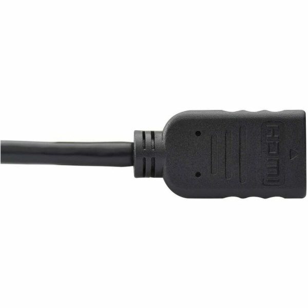 Eaton Tripp Lite Series DisplayPort to HDMI Video Adapter Video Converter (M/F), HDCP, Black, 6 in. (15 cm) - Image 7