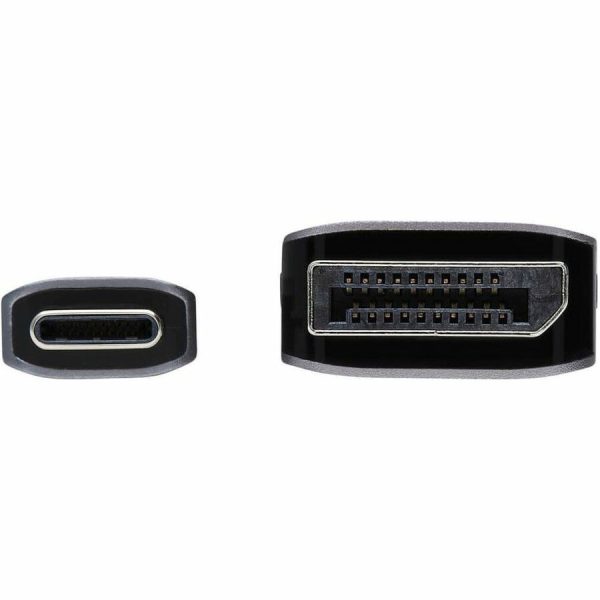 Eaton Tripp Lite Series USB-C to DisplayPort 1.4 Active Adapter Cable (M/M), UHD 8K, Black/Silver, 6 ft. (1.8 m) - Image 3