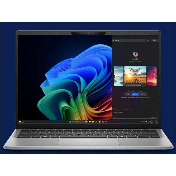 Dell Latitude 7000 7455 14" Touchscreen Copilot+ PC Notebook - QHD+ - Qualcomm Snapdragon X Elite X1E-80-100 - 32 GB - 512 GB SSD - English (US) Keyboard - Aluminum Titan Gray - Image 7