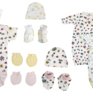 Newborn Baby Girl 10 Pc  Sets Nc_0627
