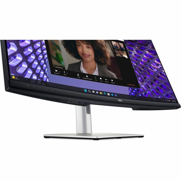 Dell P3424WEB 34" Class Webcam UW-QHD Curved Screen LED Monitor - 21:9 - Black, Silver - Image 4