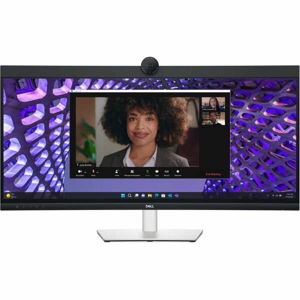 Dell P3424WEB 34" Class Webcam UW-QHD Curved Screen LED Monitor - 21:9 - Black, Silver - Image 11