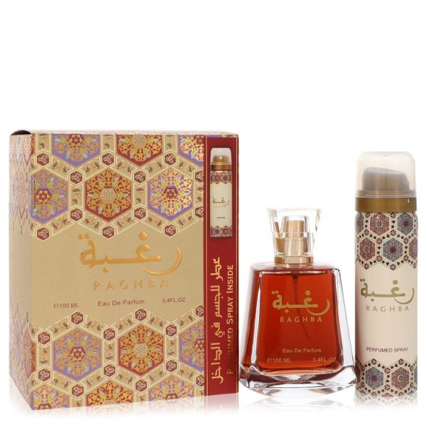 Lattafa Eau De Parfum Spray Plus 1.7 oz Deodorant Spray 3.4 oz for Men